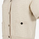 Dames vest met korte mouwen beige
