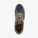 Heren sneakers blauw bruin