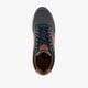 Heren sneakers blauw cognac