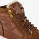 Leren jongens veterschoenen bruin