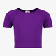 Osaga cropped meisjes sport T-shirt seamless paars