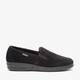 Heren pantoffels rib zwart