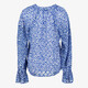 Twoday dames blouse blauw met patroon