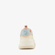 Dames dad sneakers beige pastel