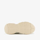 Dames dad sneakers beige pastel