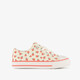 Meisjes sneakers met appels beige rood