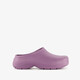 Dames klompen paars