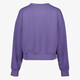 Cropped dames sport sweater paars