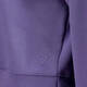 Cropped dames sport sweater paars