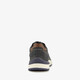 Leren heren veterschoenen blauw