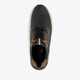Leren heren veterschoenen blauw