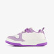 Meisjes sneakers wit paars