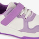 Meisjes sneakers wit paars
