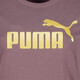 ESS Metallic No. 1 Logo dames sport T-shirt paars