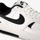 Gamma Force leren dames sneakers wit zwart