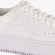 Court Vision Alta leren dames sneakers wit