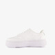 Court Vision Alta leren dames sneakers wit