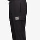 Heren cargo joggingbroek zwart