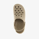 Heren klompen met hielbandje beige
