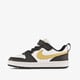 Court Borough Low Recraft kinder sneakers zwart goud