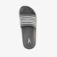 Heren badslippers grijs