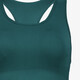 Seamless dames sport BH groen