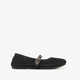 Dames ballerina zwart