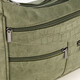 Dames schoudertas groen