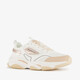 Dames sneakers wit beige