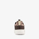 Cloudfoam Flex dames sneakers bruin wit