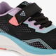 Meisjes sportschoenen zwart roze