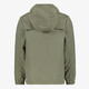 Jongens jas met capuchon groen