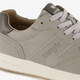 Heren sneakers grijs wit
