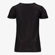 Meisjes T-shirt met tijgerkop zwart