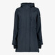 Dames softshell parka jas blauw