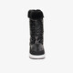 Gevoerde dames snowboots met imitatiebont zwart
