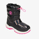 Gevoerde kinder snowboots zwart roze