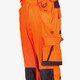 High-visibility Scuti heren werkbroek zwart oranje