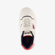Jongens sneakers wit rood