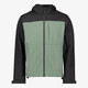 Heren softshell jas groen zwart