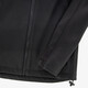 Kinder softshell jas zwart
