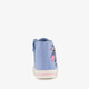 Hoge meisjes sneakers blauw