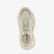 Dames dad sneakers beige goud