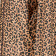 Lange dames regenjas met panterprint