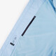 Lange gevoerde dames regenjas blauw