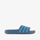 Aqua heren badslippers blauw