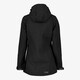 Softshell dames jas zwart