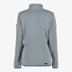 Dames vest gebreid blauw