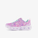 Heart Lights meisjes sneakers met lichtjes in pastelkleuren