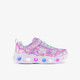 Heart Lights meisjes sneakers met lichtjes in pastelkleuren